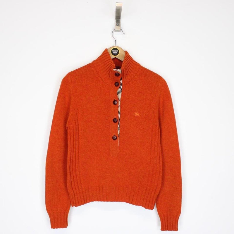 Vintage Burberry London Lambswool Jumper Small