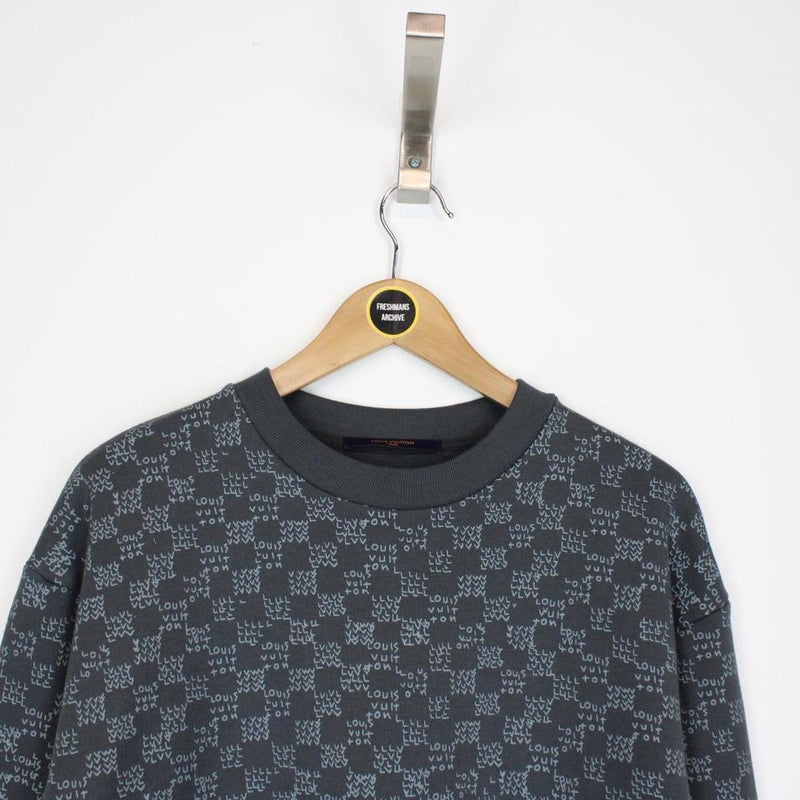 Louis Vuitton Damier Spread Print Sweatshirt Medium