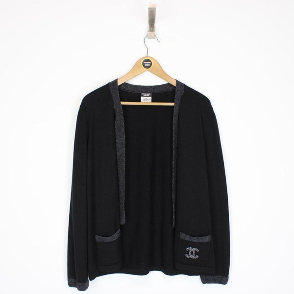 Chanel Uniform Wool Cardigan Large