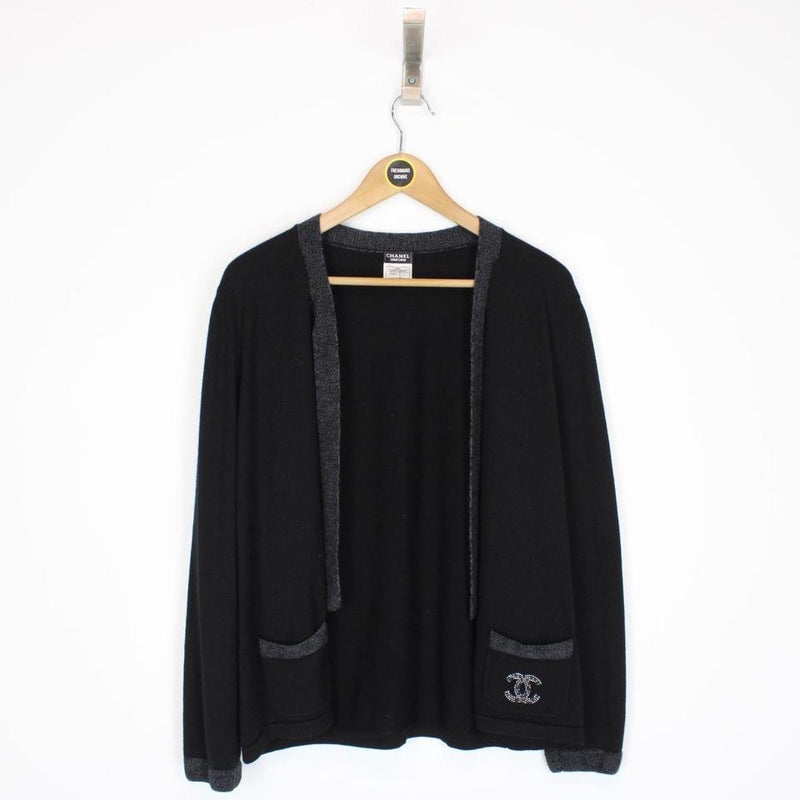 Chanel Uniform Wool Cardigan Large