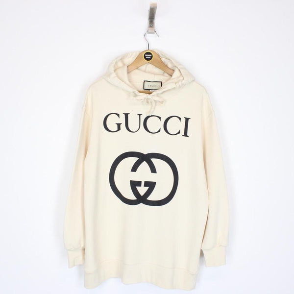 Gucci Logo Hoodie Medium Freshmans Archive