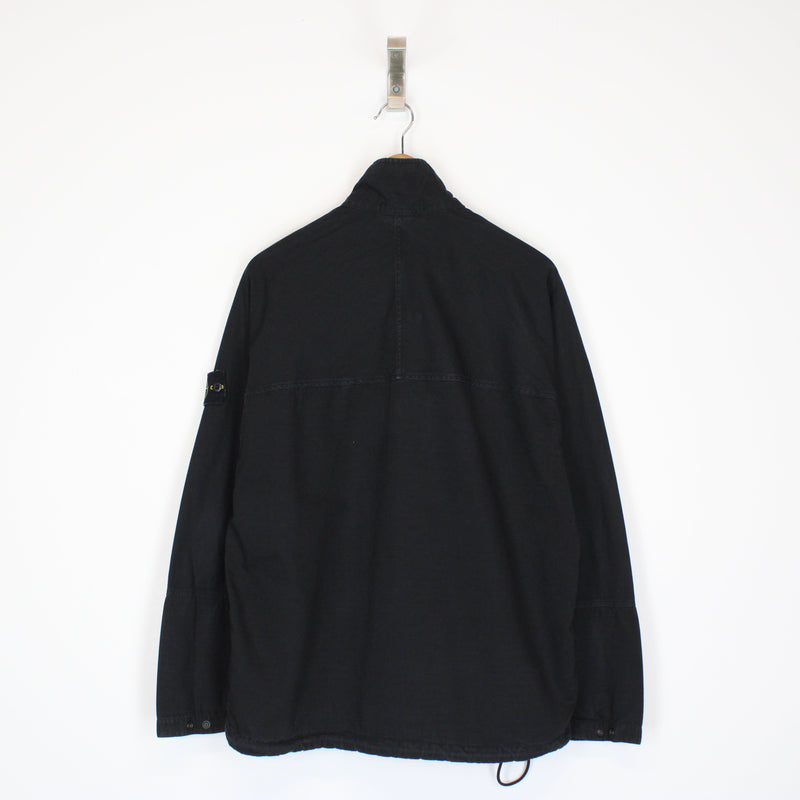 Stone Island AW 2020 1/4 Zip Ripstop Smock Jacket Small