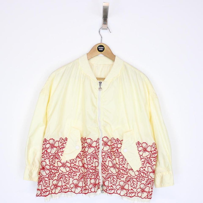 Moncler Floral Embroidered Jacket Small