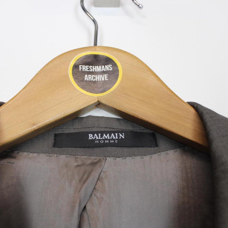 Vintage Balmain Wool Blazer Jacket XXL