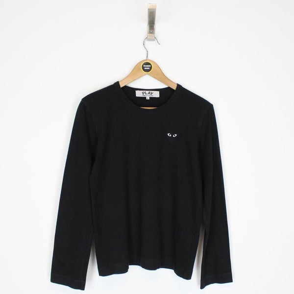 Cdg long best sale sleeve black