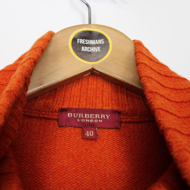 Vintage Burberry London Lambswool Jumper Small