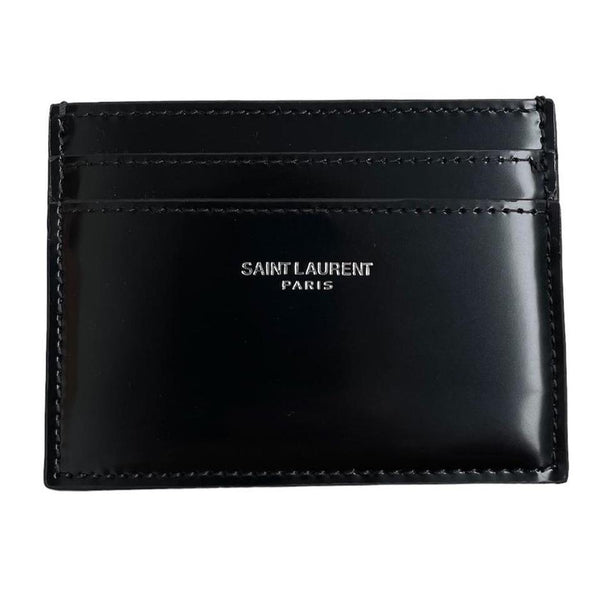 Saint Laurent Patent Leather Card Holder