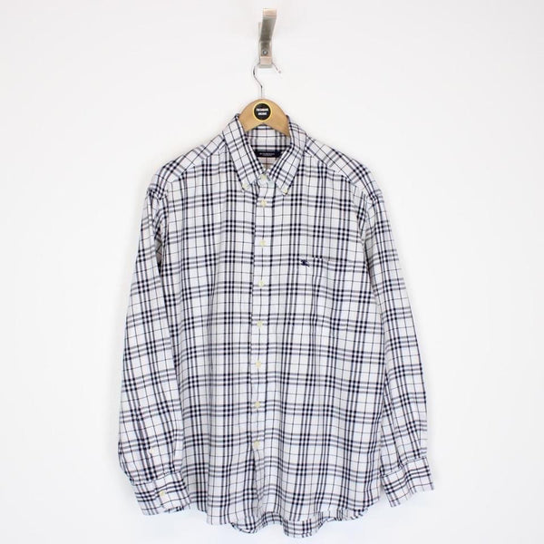 Burberry London Shirt Vintage RARE Blue Label Nova Check 