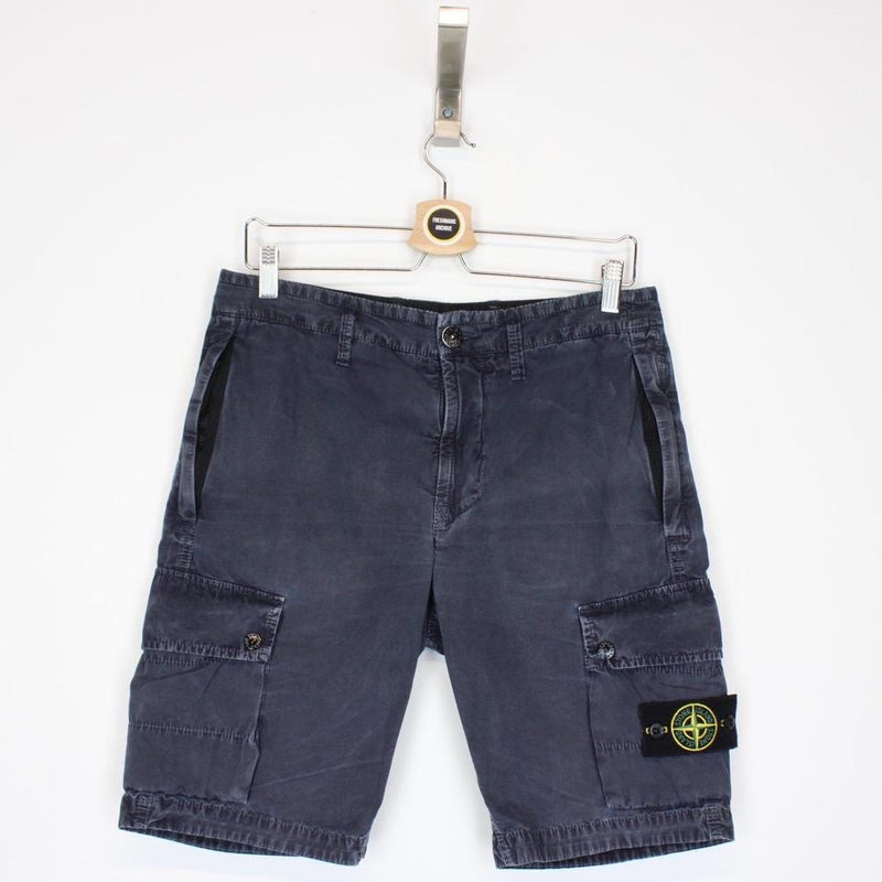 Stone Island Bermuda Cargo Shorts Small