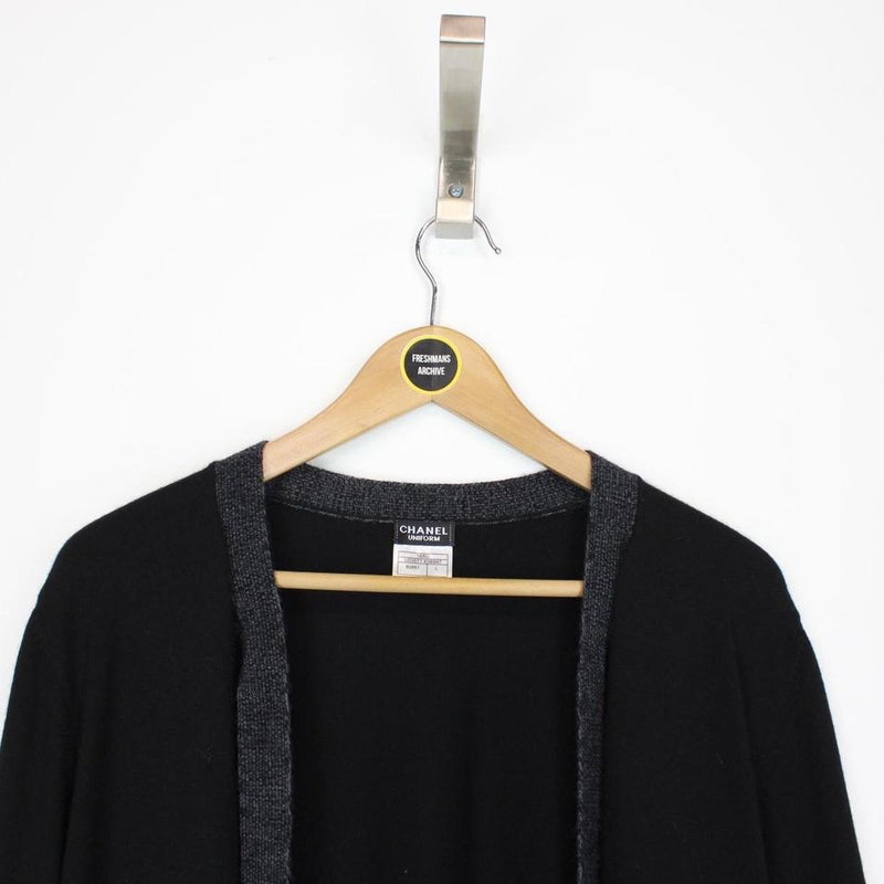 Chanel Uniform Wool Cardigan Large