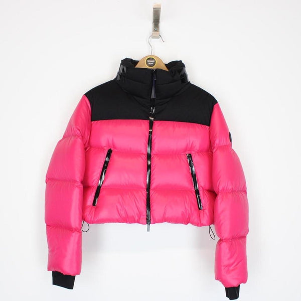 Moncler Jasione Cropped Down Jacket XS