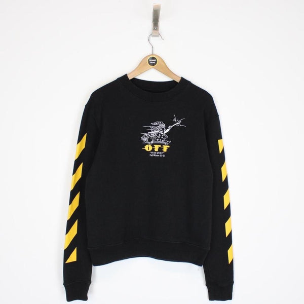 Off white cheap flame sweatshirt