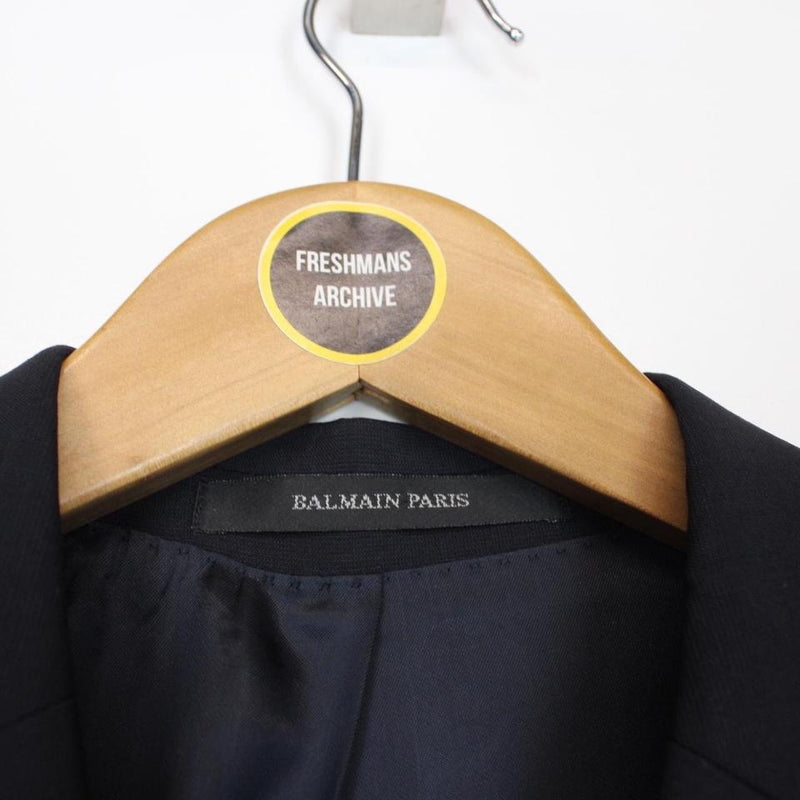 Vintage Balmain Paris Wool Blazer Jacket Small