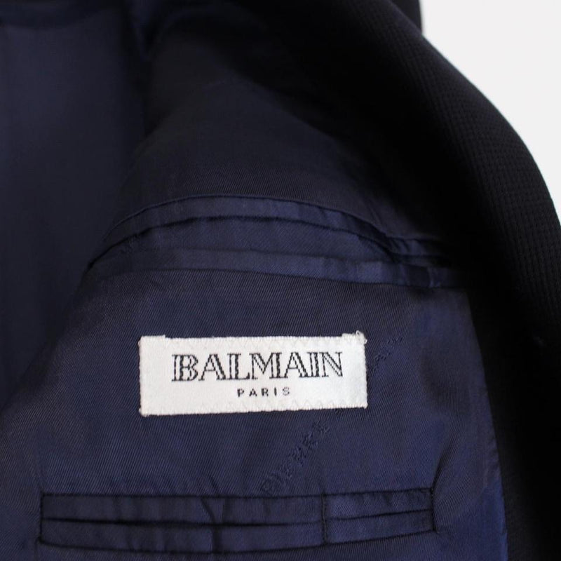 Vintage Balmain Paris Wool Blazer Jacket XL