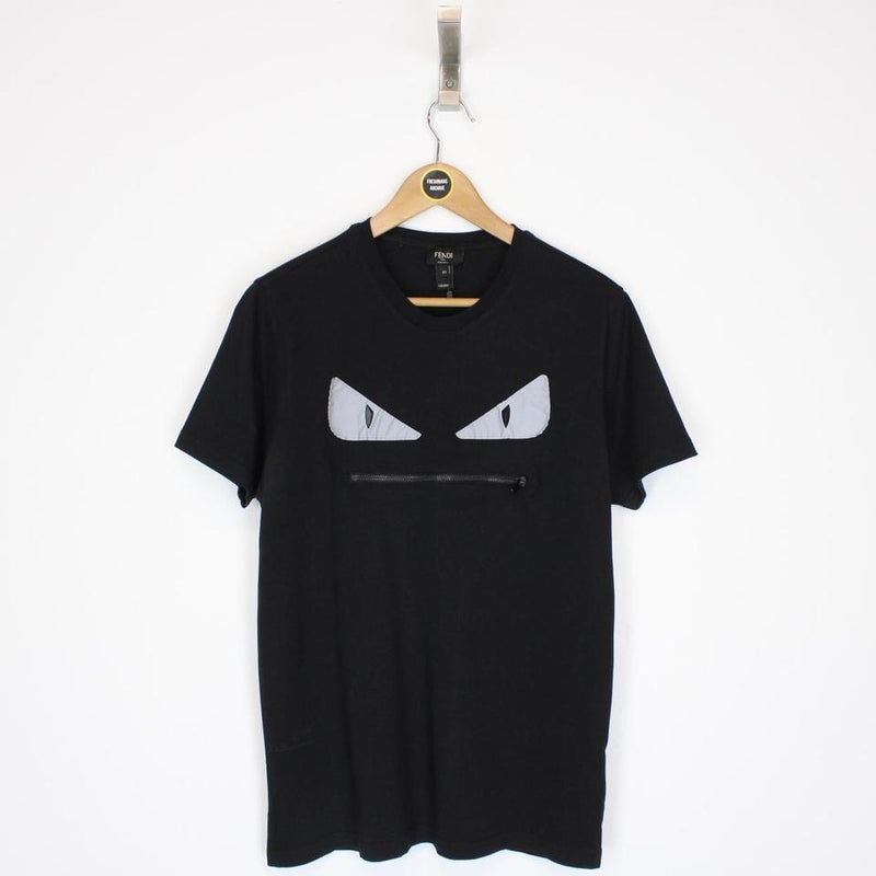 Fendi Bug Eyes Zip Mouth T-Shirt Medium – Freshmans Archive