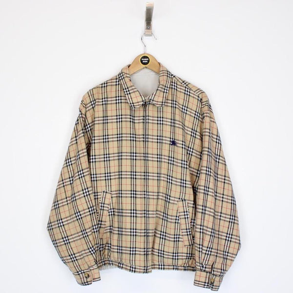 Vintage Burberry Reversible Harrington Large