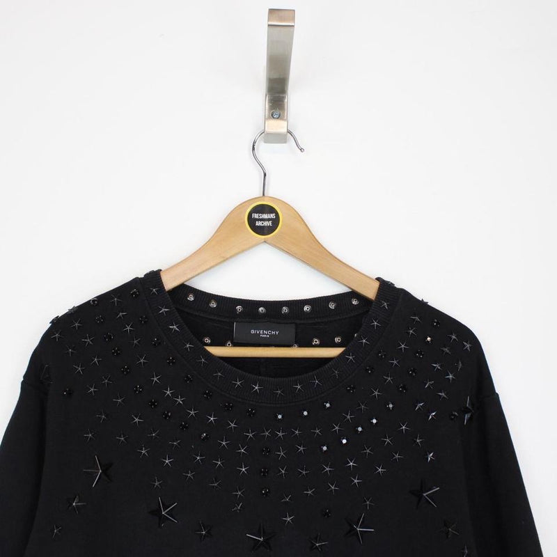 Givenchy Paris Metal Star Sweatshirt Medium