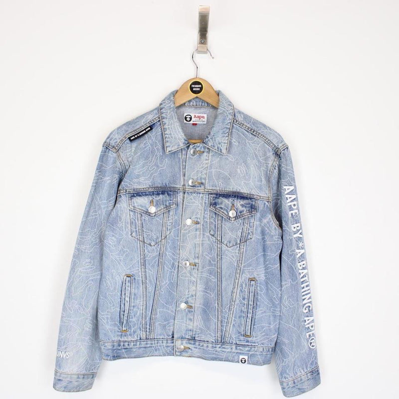 Bape Aape Denim Jacket Small Freshmans Archive