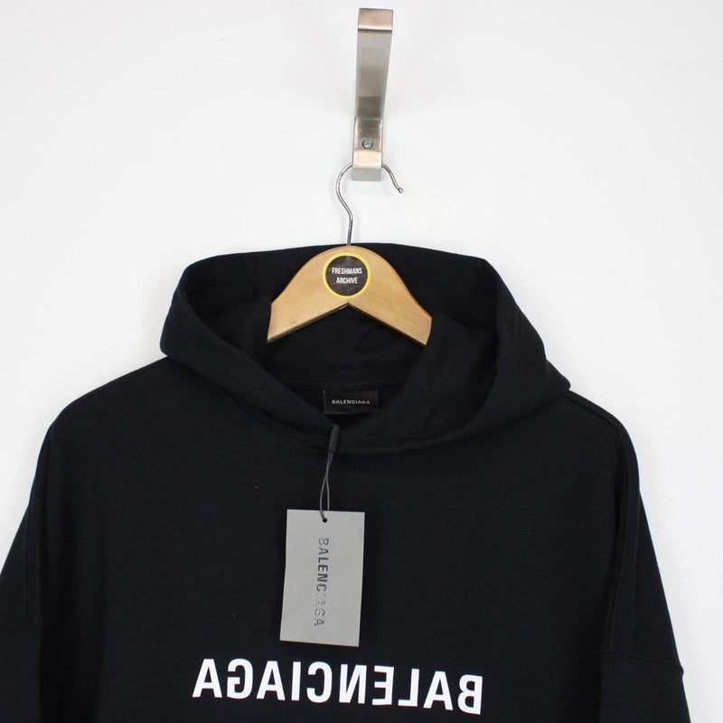 Balenciaga Mirror Reverse Print Hoodie Jumper