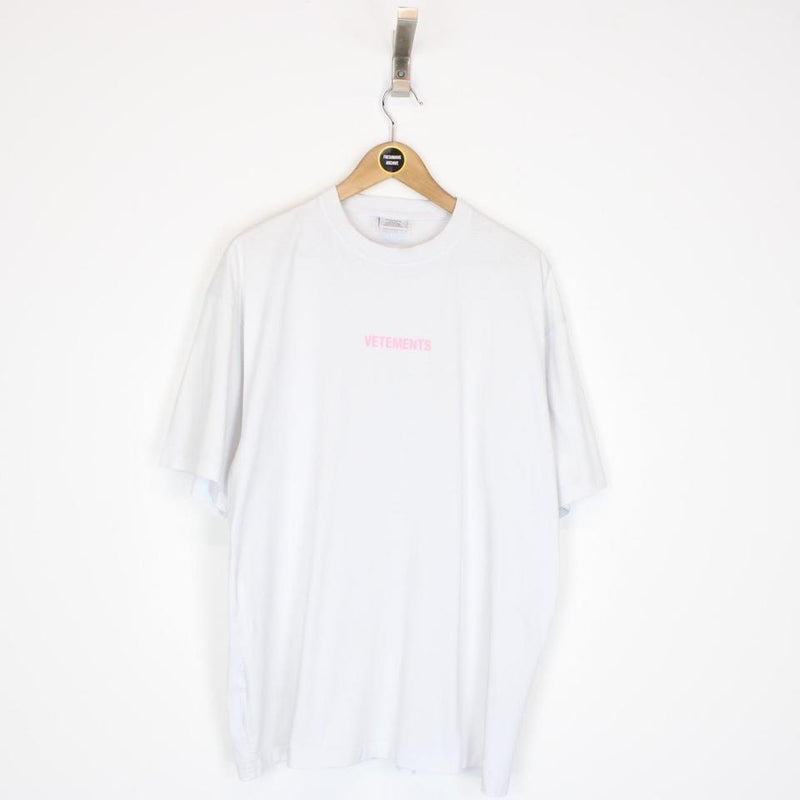 Vetements Limited Edition Logo T-Shirt Small