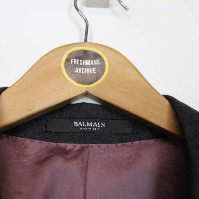 Vintage Balmain Paris Cashmere Wool Blazer Jacket XL