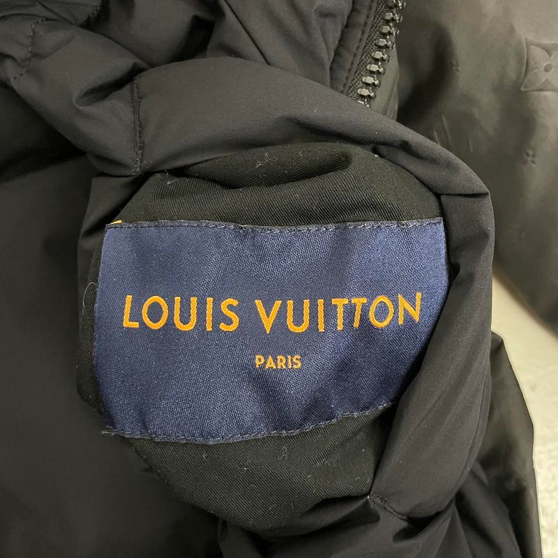 Louis Vuitton Monogram Reversible Down Puffer Jacket Small