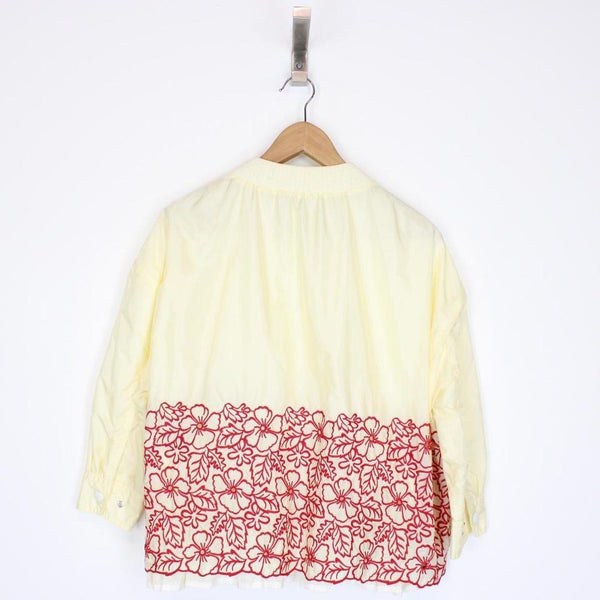 Moncler Floral Embroidered Jacket Small