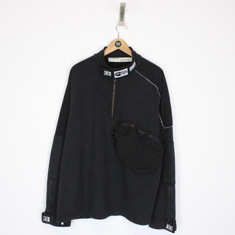 Off White Parachute Sweatshirt Large