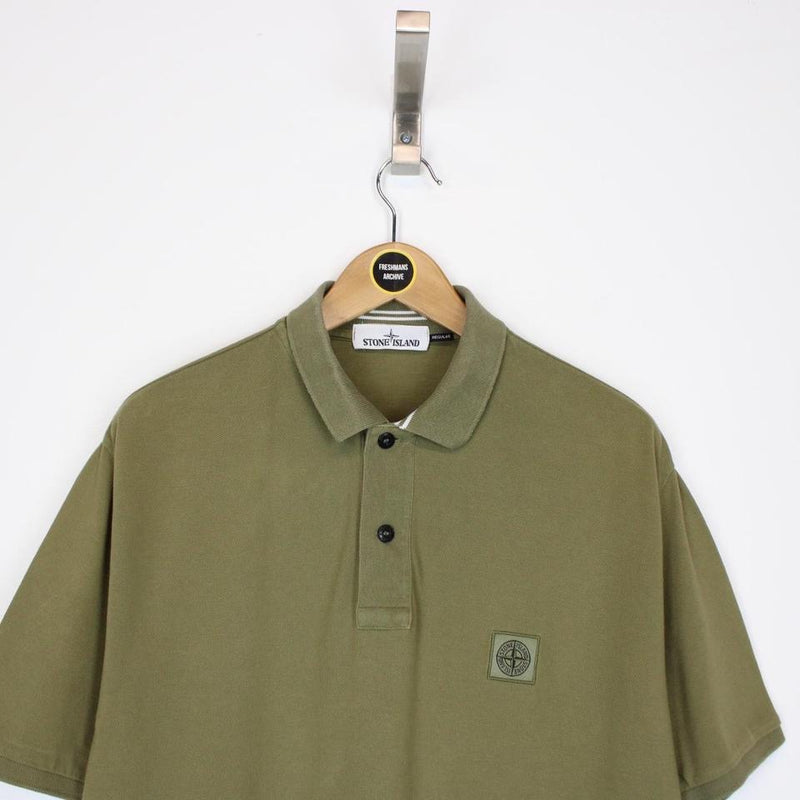 Stone Island SS 2017 Compass Polo Shirt XXL