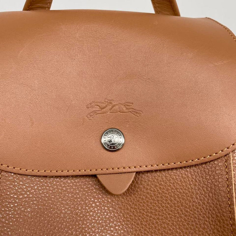 Longchamp Leather Backpack