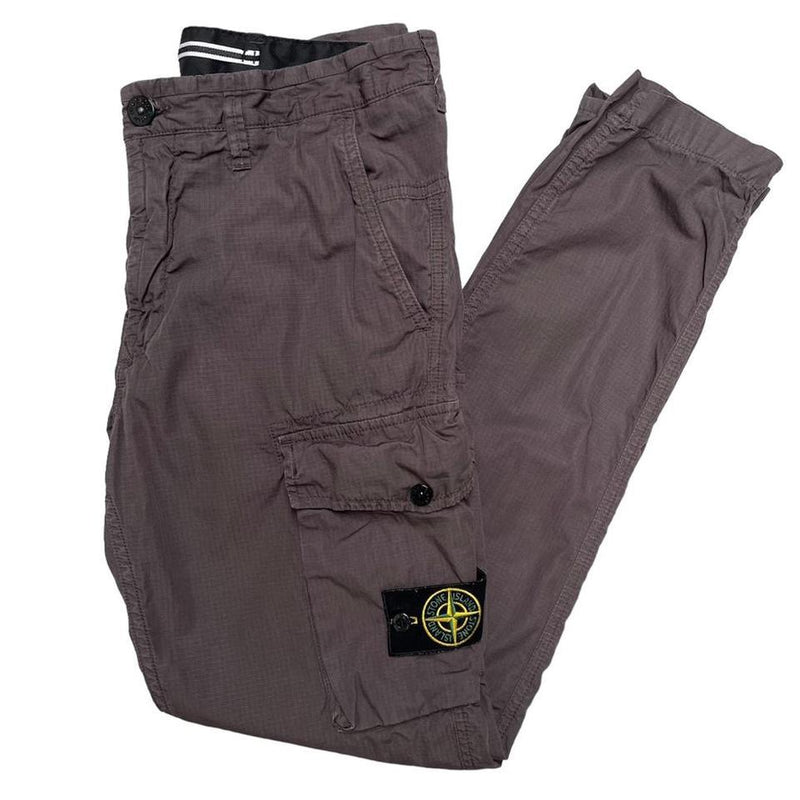 Stone Island SS 2019 Ripstop Cargo Trousers Medium