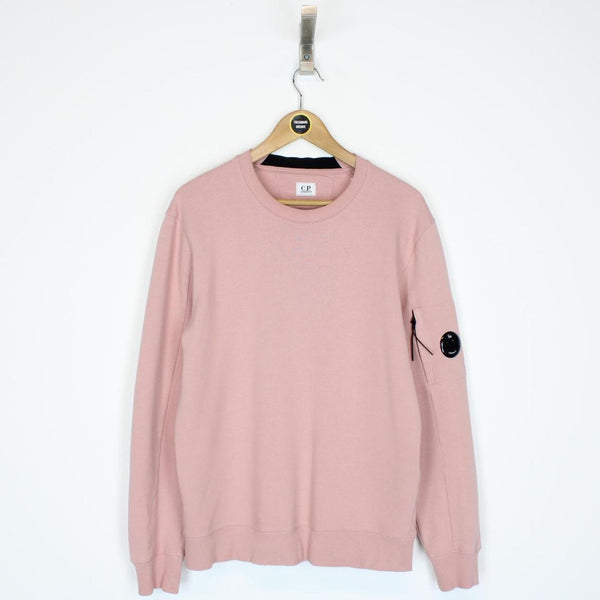 CP Company Pink Goggle Sweatshirt Jumper