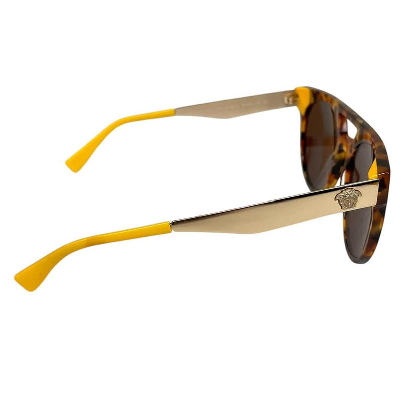 Versace Havana Yellow 4339 Sunglasses