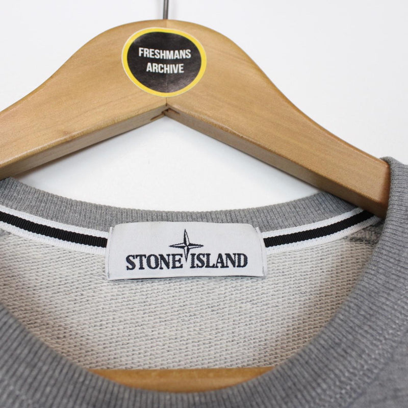 Stone Island SS 2015 Grey Cotton Sweatshirt Jumper