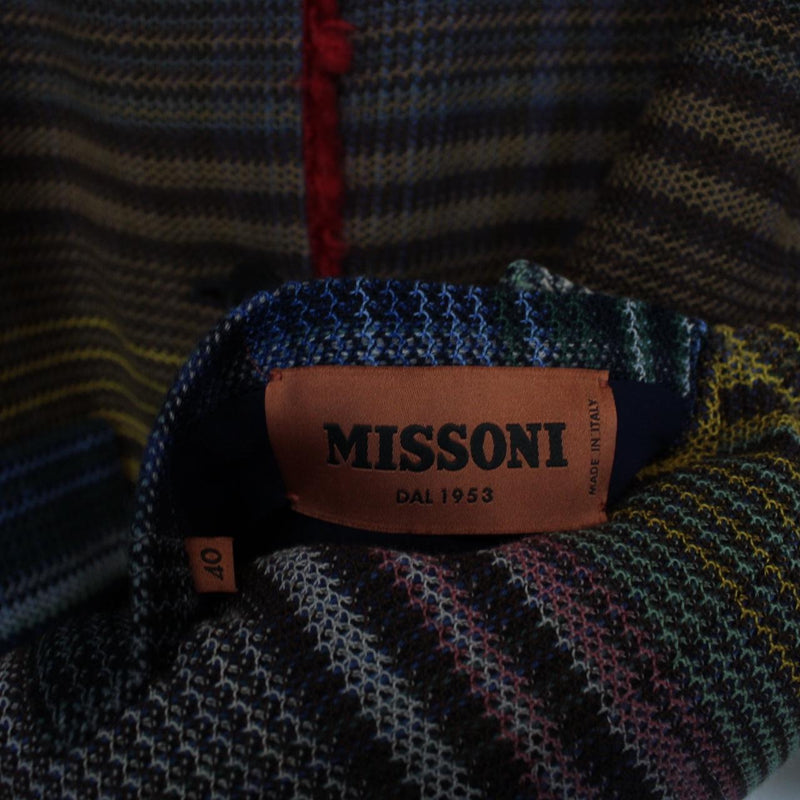 Missoni Multicoloured Wool Blend Reversible Jacket