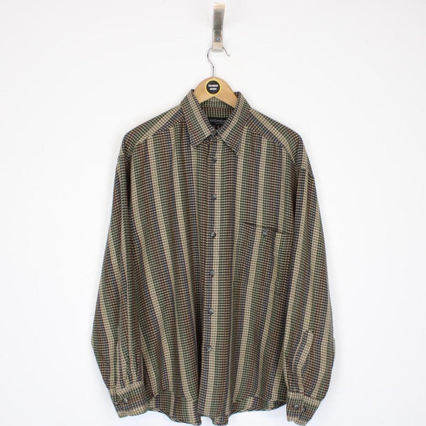 Vintage 90s Yves Saint Laurent Multicoloured Long Sleeve Shirt