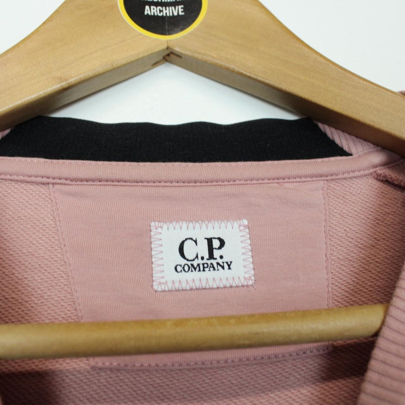 CP Company Pink Goggle Sweatshirt Jumper