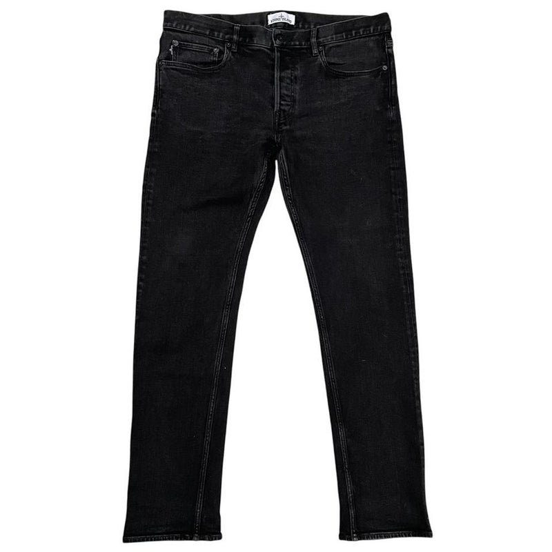 Stone Island AW 2018 Black Slim Fit Denim Jeans