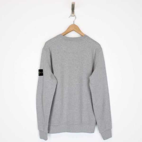 Stone Island AW 2020 Grey Cotton Sweatshirt Jumper