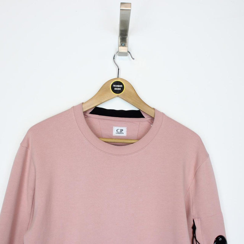 CP Company Pink Goggle Sweatshirt Jumper