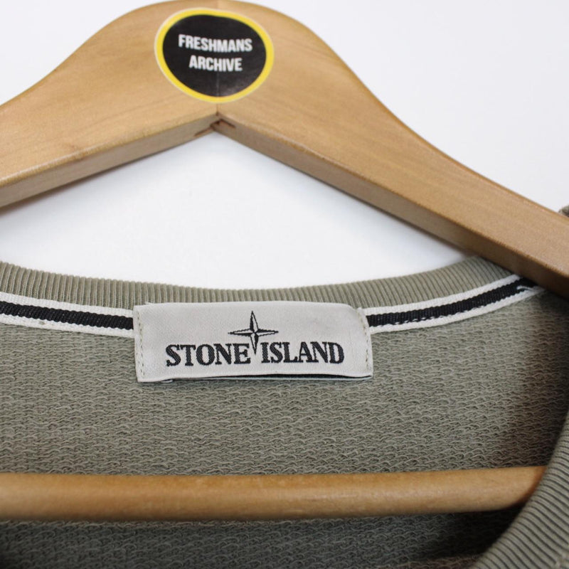 Stone Island SS 2015 Green Cotton Sweatshirt Jumper