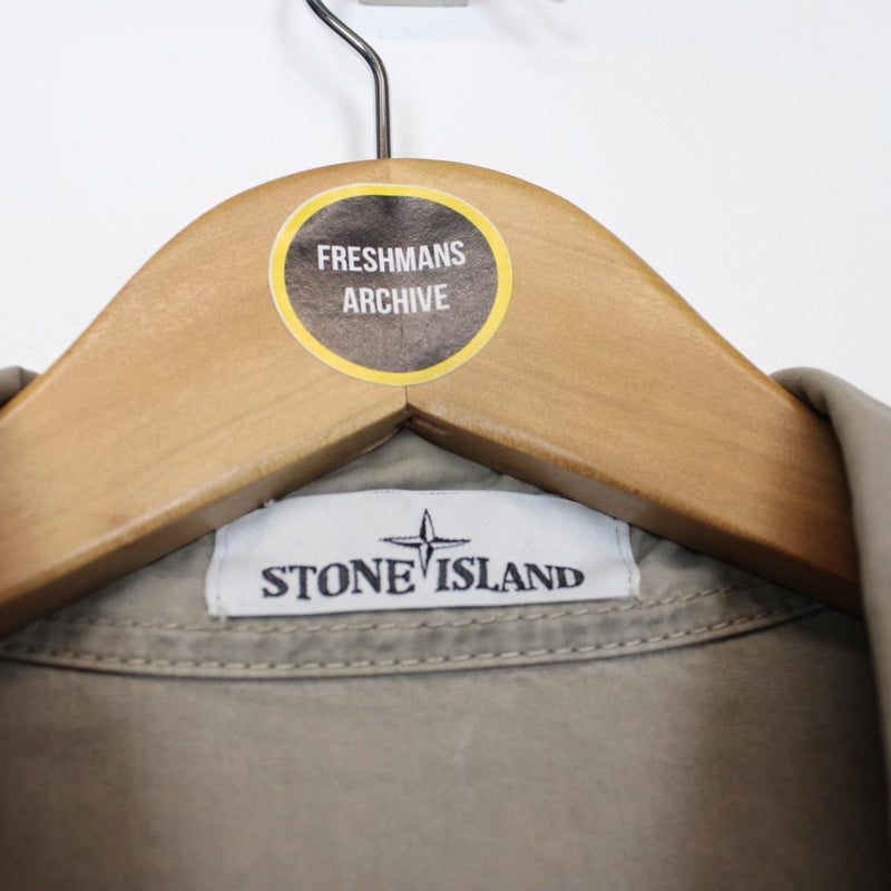 Stone Island SS 2018 Stone Brown Full Zip Overshirt Jacket