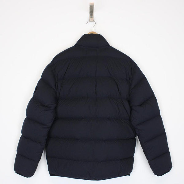 Stone Island AW 2024 Navy Blue Seamless Tunnel Nylon Down Puffer Jacket