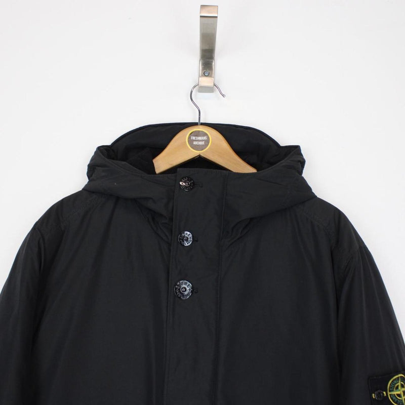 Stone Island AW 2016 Black Micro Reps Primaloft Jacket