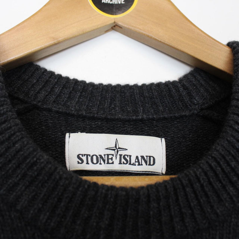 Stone Island AW 2019 Dark Grey Wool