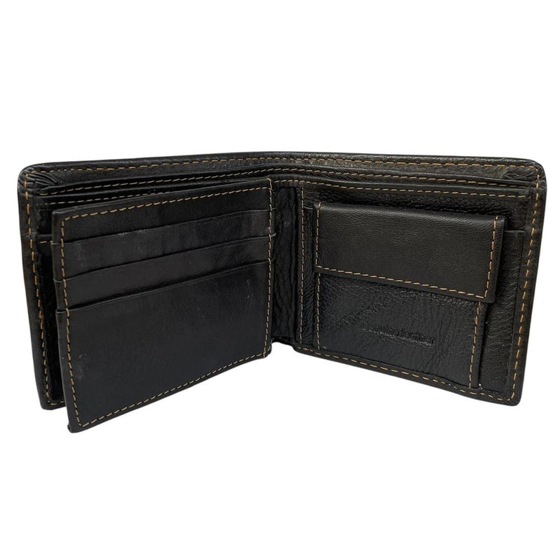 Dolce &amp; Gabbana Black Leather Wallet