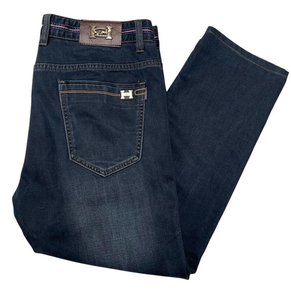 Hermes Navy Blue Slim Fit Denim Jeans