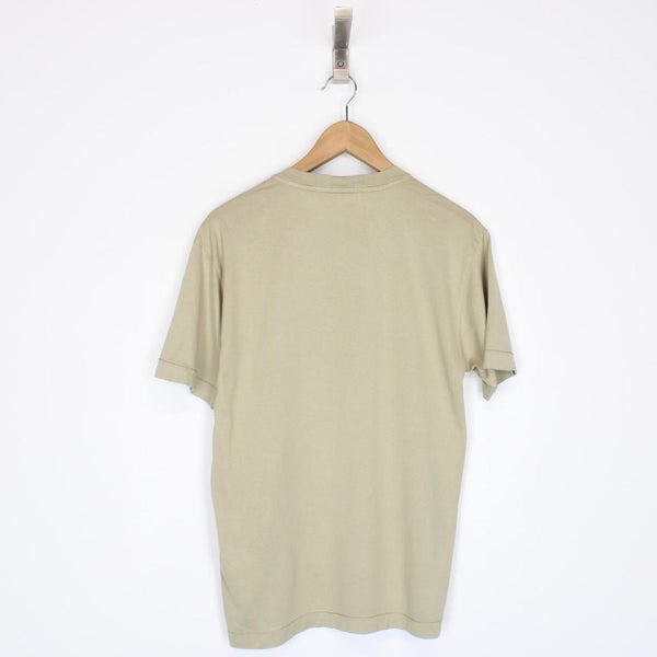 Stone Island AW 2021 Beige Short Sleeve Compass T-Shirt