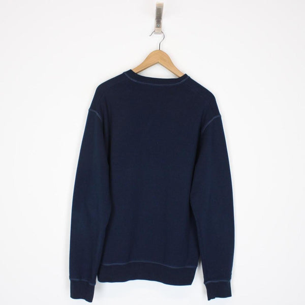 Dsquared2 Icon Navy Blue and White Sweatshirt Jumper