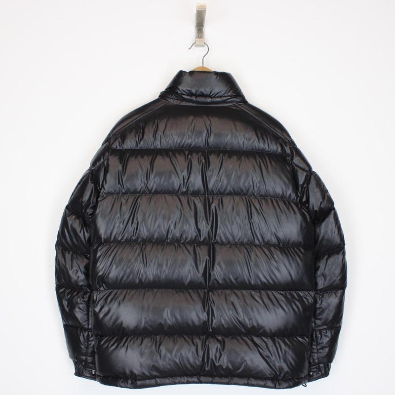 Moncler Maya Black Full Zip Down Puffer Jacket